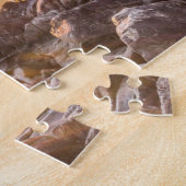 FlorianópolisのビーチArmaçãoの日の出 ジグソーパズル (側面)