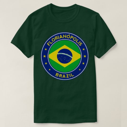 Florianopolis Brazil Tシャツ (デザイン正面)