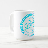 Floridaコネクタ追跡(サイクリング) コーヒーマグカップ (正面左)