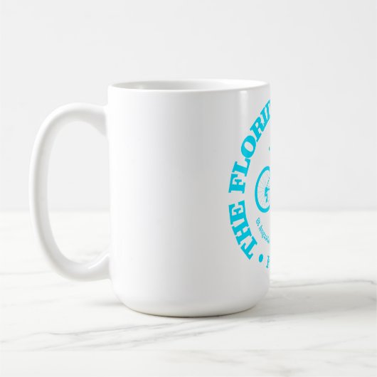 Floridaコネクタ追跡(サイクリング) コーヒーマグカップ (左)