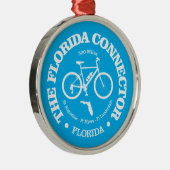 Floridaコネクタ追跡(サイクリング) メタルオーナメント (右)
