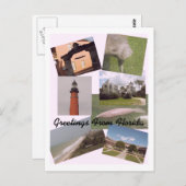 Floridaポストカードからの挨拶 ポストカード (正面/裏面)