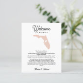 FLORIDAレター&旅程ANY COLORへようこそ (スタンド正面)