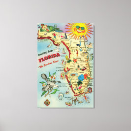 Florida 24x36ストレッチキャンバス印刷 キャンバスプリント