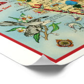 Florida 8x10とポスタ縁どープリント ポスター (角)