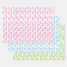 Florida Animal Toile Wrapping Paper ラッピングペーパーシート