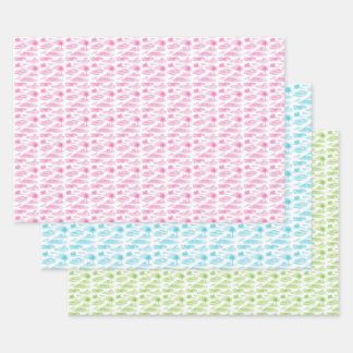 Florida Animal Toile Wrapping Paper  ラッピングペーパーシート