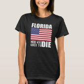Florida Anti Woke Anti Liberal Desantis is DeFutur Tシャツ (正面)