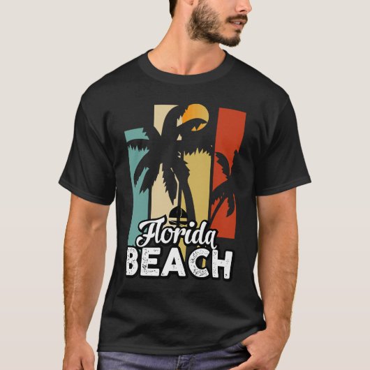 Florida Beach kids girls women men Tシャツ (正面)