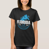 Florida Beach Vibes USA America Tシャツ (正面)