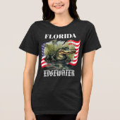 Florida Bella+Canvas Women's Dark トライブレンドＴシャツ (正面)