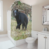Florida Black Bear シャワーカーテン (インサイチュ)