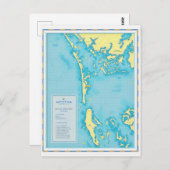  Florida - Boca Grande Marina Vintage Postcard ポストカード (正面/裏面)