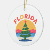 Florida christmas セラミックオーナメント (左)