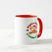 Florida Christmas Coffee Mug Santa Claws マグカップ (正面右)