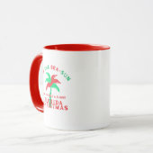 Florida Christmas Coffee Mug - Tis The Sea-Sun マグカップ (正面左)