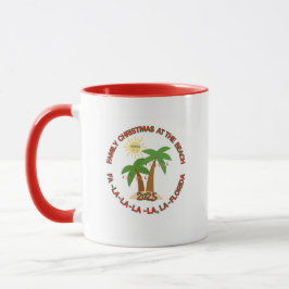 Florida Christmas Family Vacation Coffee Mug マグカップ