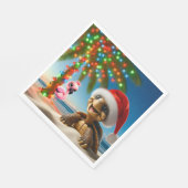 FLORIDA CHRISTMAS PARTY NAPKINS スタンダードランチョンナプキン (角)