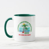 Florida Christmas Vacation Coffee Mug マグカップ (左)