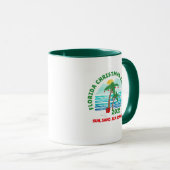 Florida Christmas Vacation Coffee Mug マグカップ (正面右)