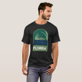 Florida Everglades Alligator Badge Tシャツ (正面フル)