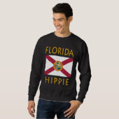 Florida Flag Hippie スウェットシャツ (正面フル)