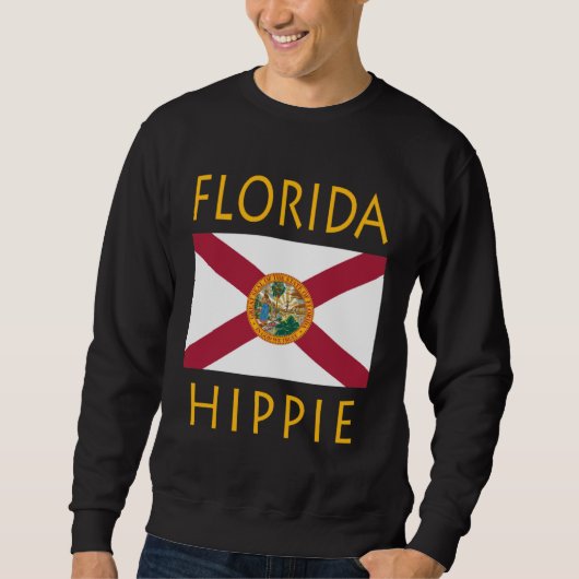 Florida Flag Hippie スウェットシャツ (正面)