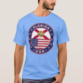 Florida, Florida t-shirt, blue Tシャツ (正面)