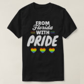 Florida Gay Pride  Tシャツ (デザイン正面)