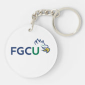 Florida Gulf Coast University Eagles キーホルダー (裏面)