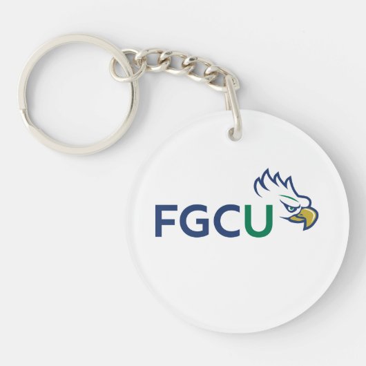 Florida Gulf Coast University Eagles キーホルダー (正面)