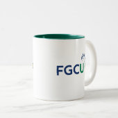 Florida Gulf Coast University Eagles ツートーンマグカップ (正面右)