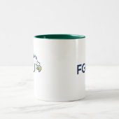 Florida Gulf Coast University Eagles ツートーンマグカップ (中央)