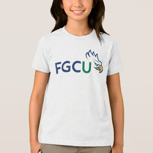 Florida Gulf Coast University Eagles トライブレンドTシャツ (正面)