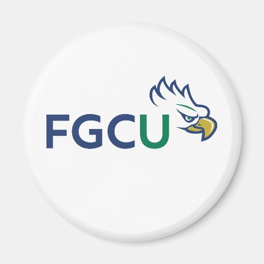 Florida Gulf Coast University Eagles マグネット (正面)