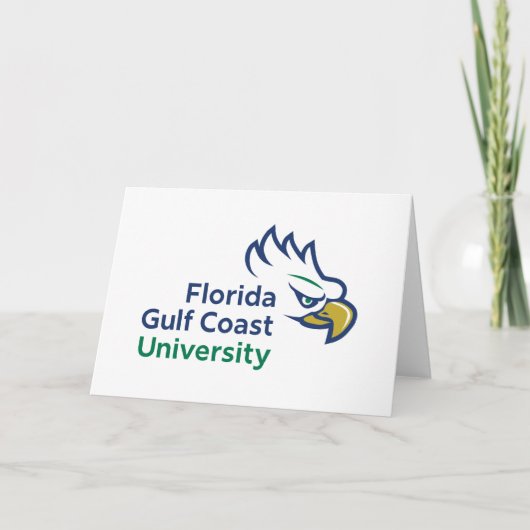 Florida Gulf Coast University | FGCU Azul Eagles カード (正面)