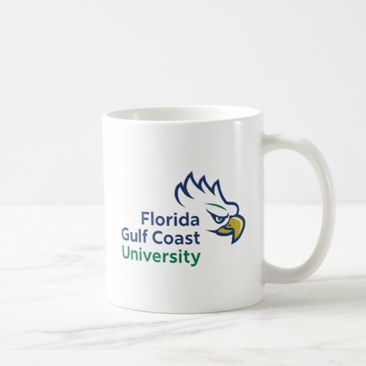 Florida Gulf Coast University | FGCU Azul Eagles コーヒーマグカップ (右)