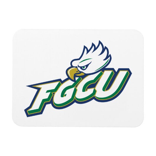 Florida Gulf Coast University | FGCU Azul Eagles マグネット (横)