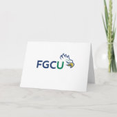 Florida Gulf Coast University Graduation カード (正面)