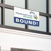 Florida Gulf Coast University Graduation 横断幕 (ビルの外側)
