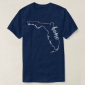 Florida Home  for any Floridian native  Tシャツ (デザイン正面)