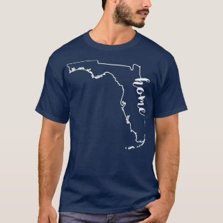 Florida Home  for any Floridian native  Tシャツ