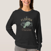 Florida Home Of The Manatee Sea Cow  3 Tシャツ (正面)