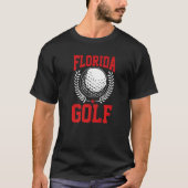 Florida Home State Floridian Golf   Tシャツ (正面)