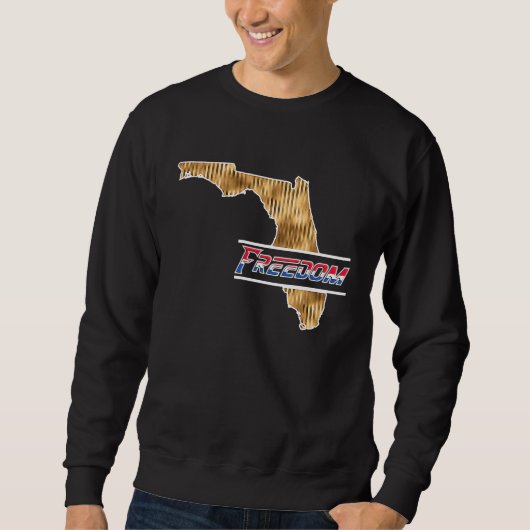 Florida Is An Oasis of Freedom スウェットシャツ (正面)