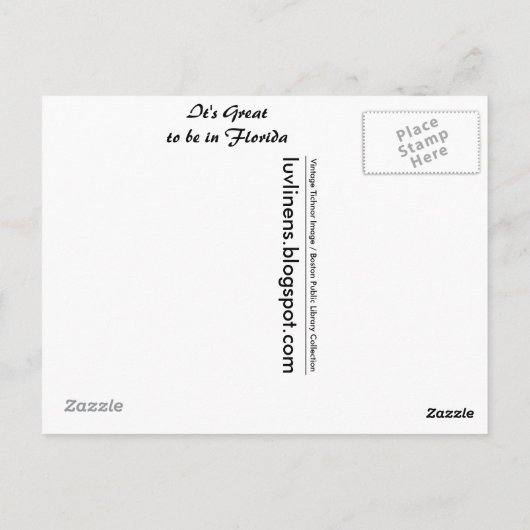 Florida, It's Great to be in ポストカード (裏面)