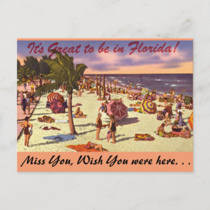 Florida, It's Great to be in ポストカード