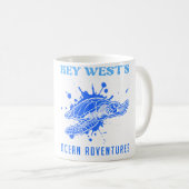 Florida Key West'S Ocean Adventures Scuba Diving F コーヒーマグカップ (正面右)