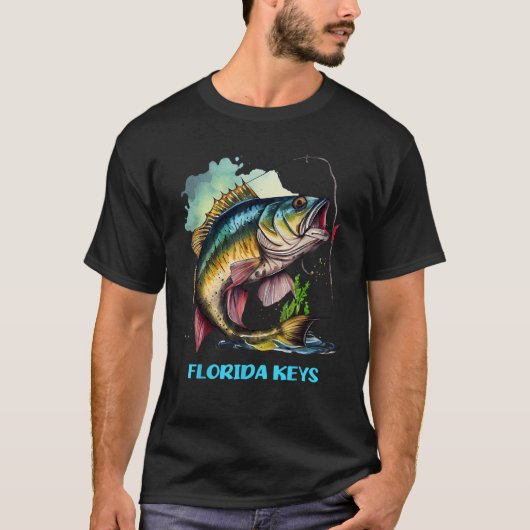 Florida Keys FL Fly Fishing Trip Fisher Flyfishing Tシャツ (正面)