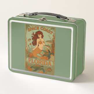 Florida Mermaid lunch box メタルランチボックス